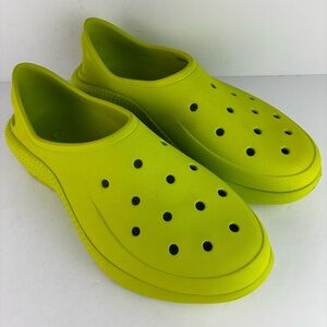 Crocs Echo Wave Neon Green NWOT
